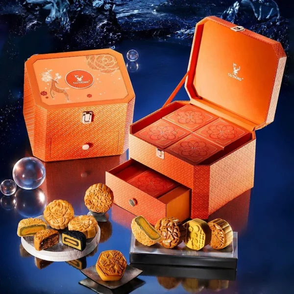 Hộp bánh trung thu lộc lưu quang set 10